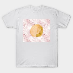 Sunny pink marble T-Shirt